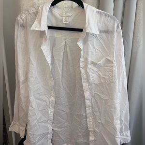 H&M linen button up